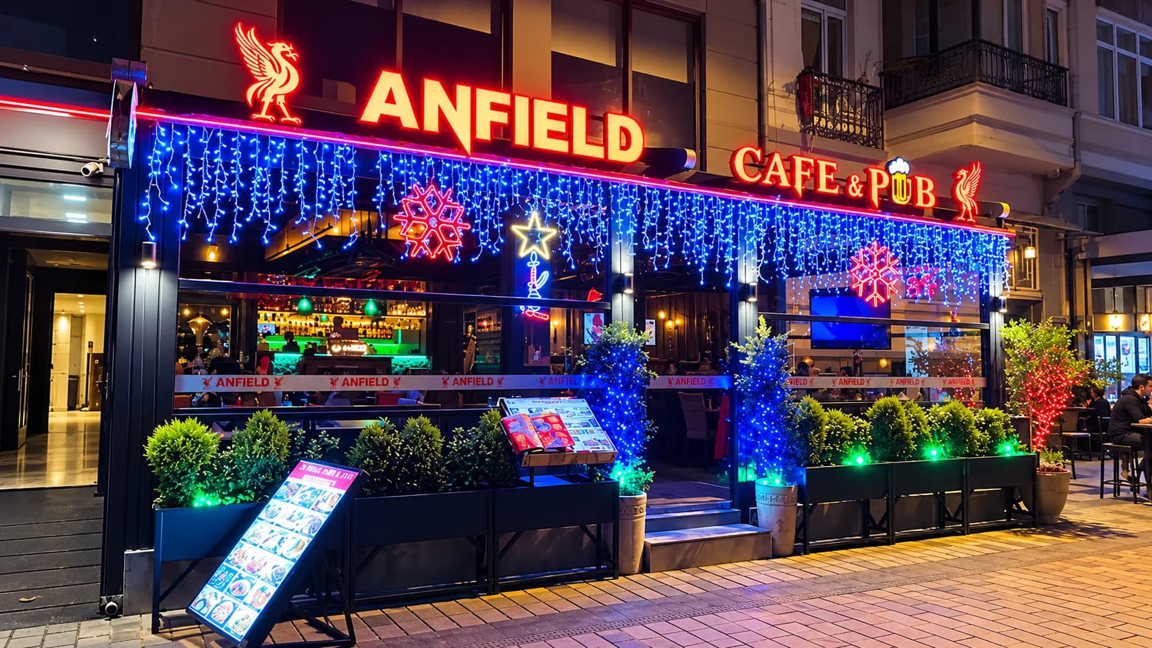 Anfield Cafe & Pub Location