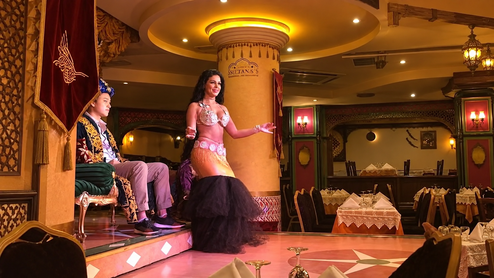 Sultana's Dinner and 1001 Nights Show Location