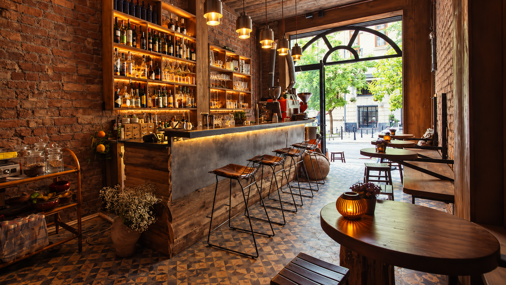 Geyik Cocktail Bar mekânı