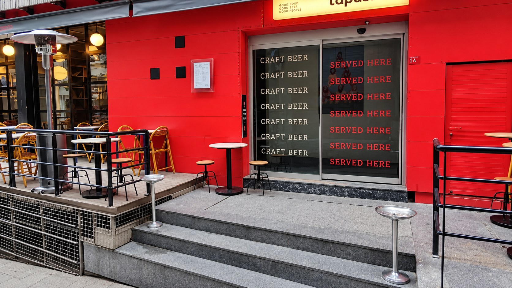 Taproomx mekânı