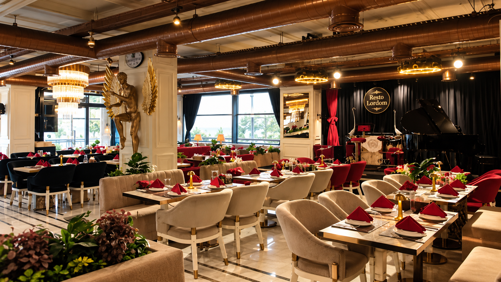 Resto Lordom Bomonti mekânı