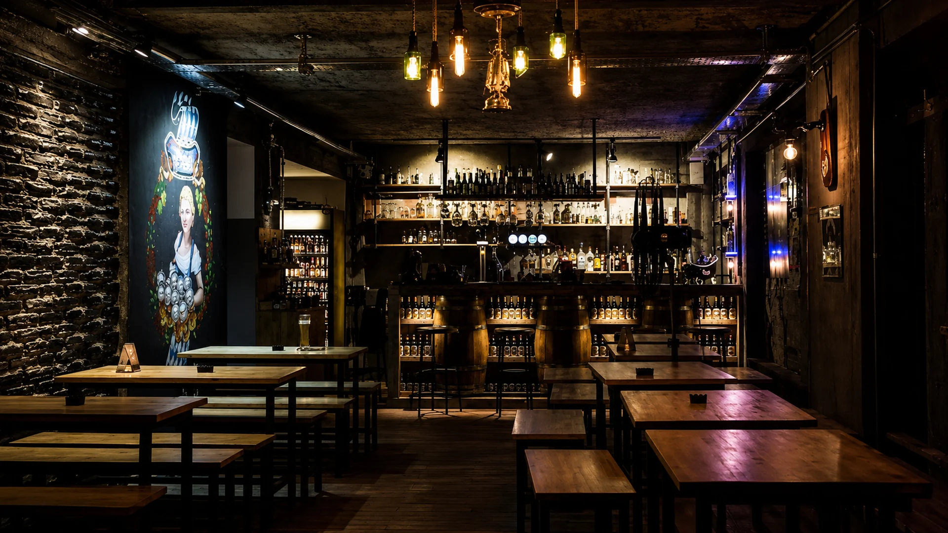 Biergarten venue