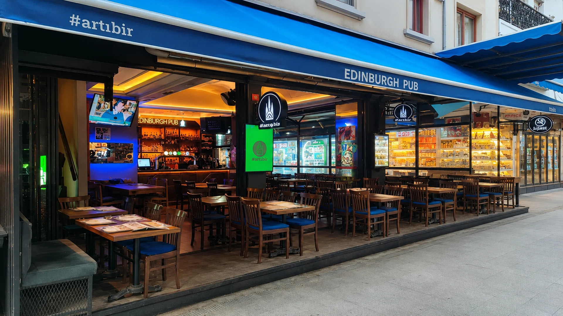 Edinburgh Pub mekânı