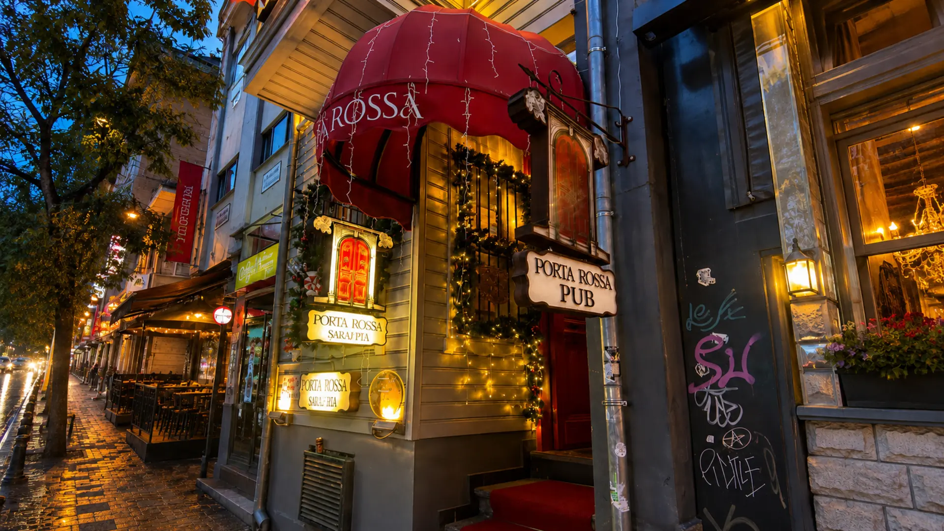 Porta Rossa Şarap Evi — заведение