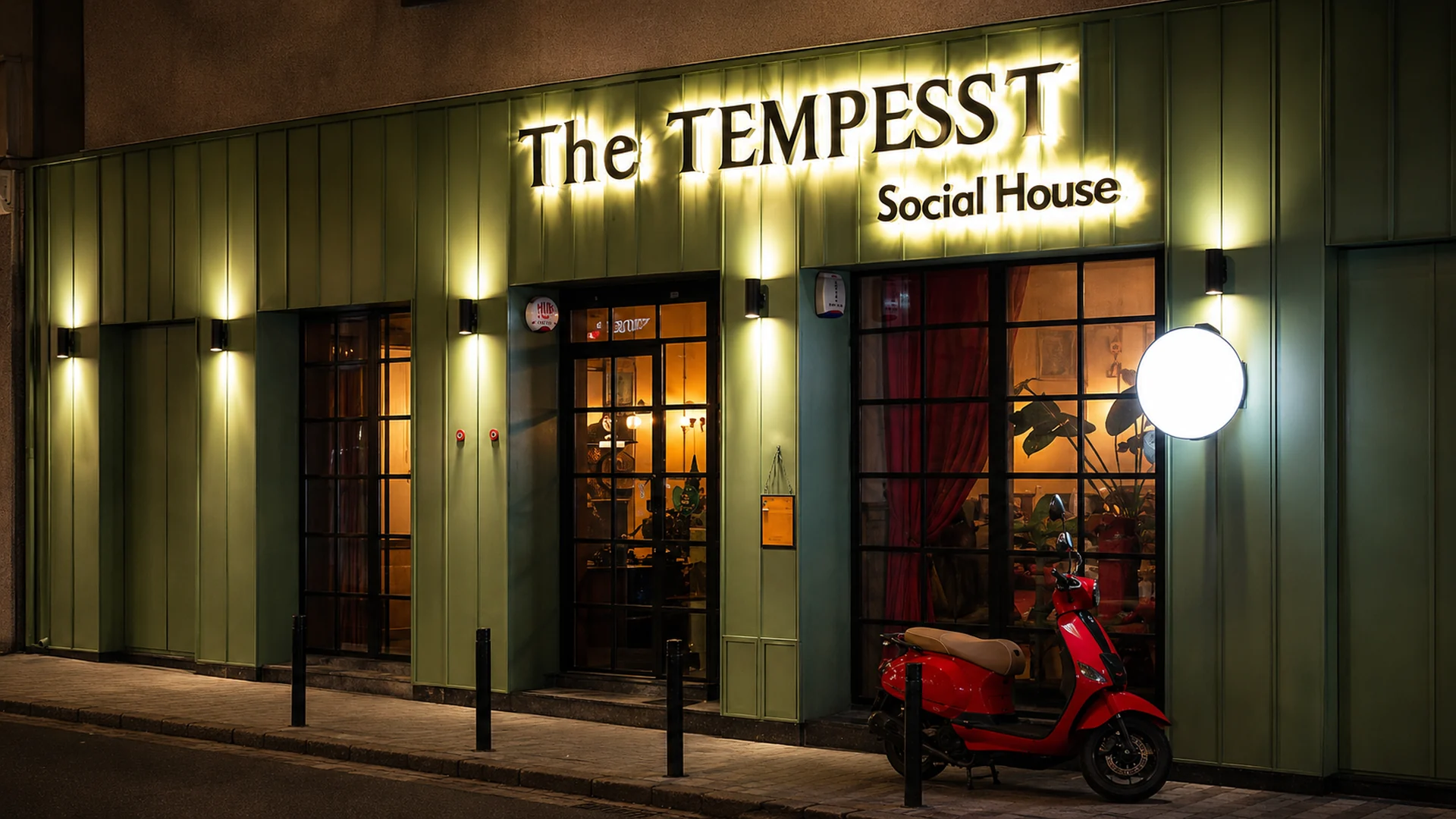 The Tempest Social House mekânı